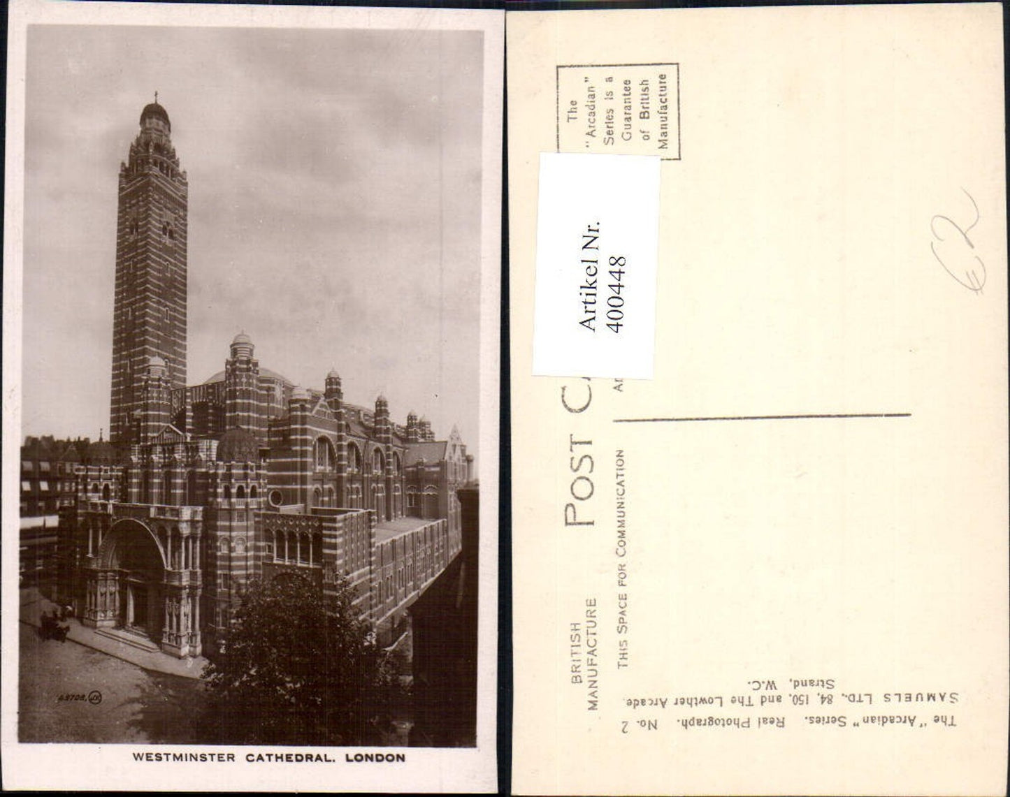 400448,Kirche London Westminster Cathedral