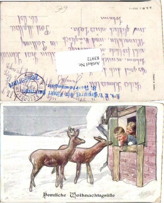 83972,Karl Feiertag Kinder Rehe Neujahr Kaiserjäger FP