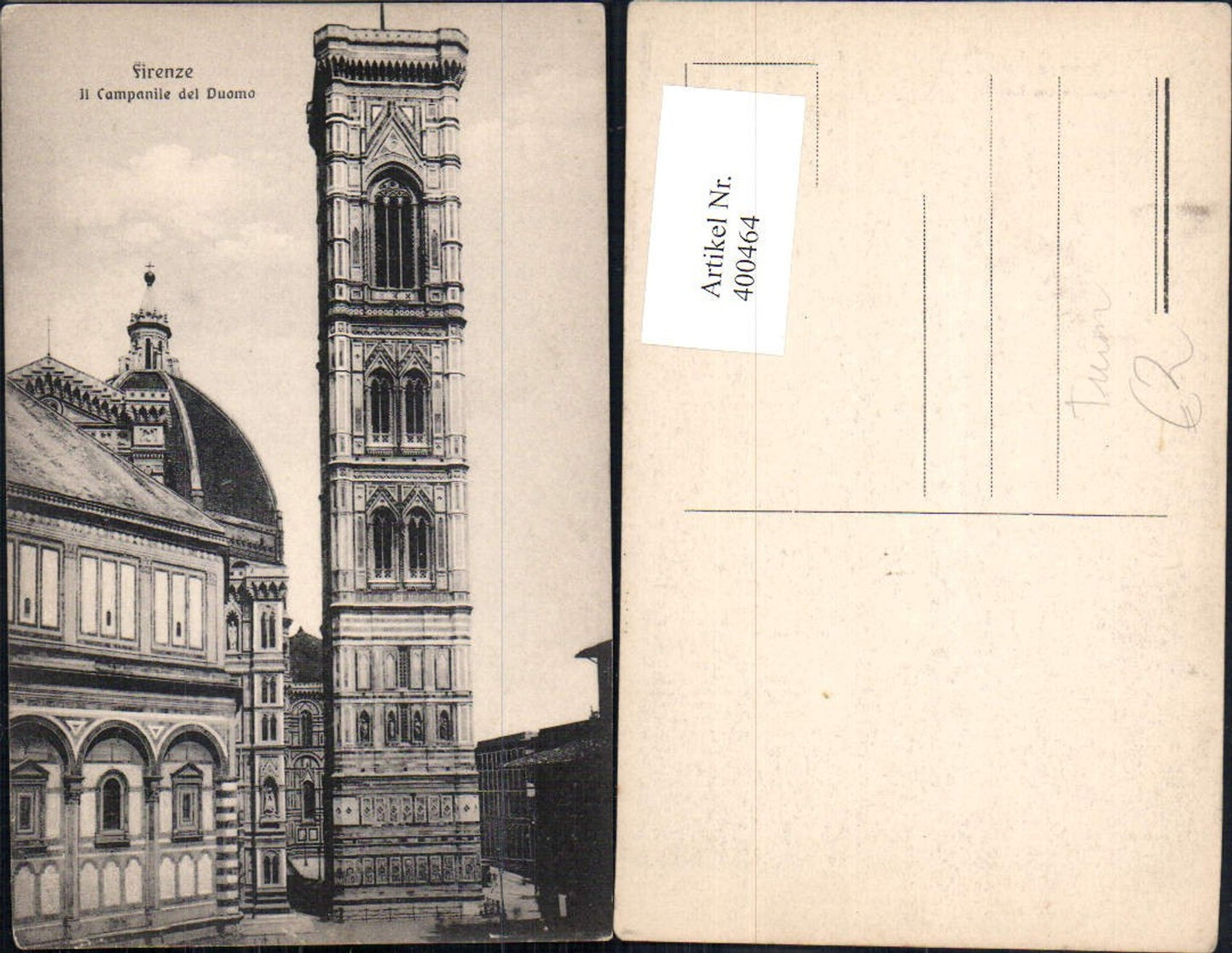 400464,Kirche Firenze Florenz Il Campanile del Duomo Dom Turm