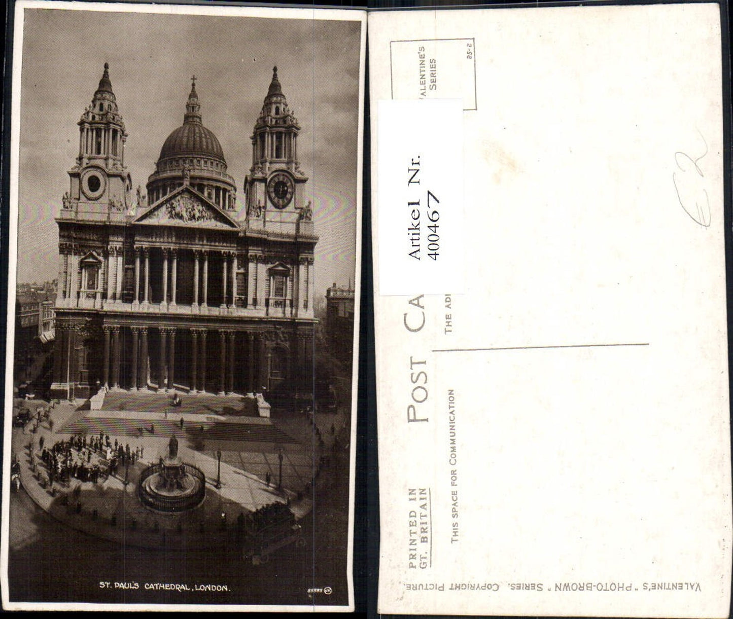 400467,Kirche London St Pauls Cathedral Kathedrale