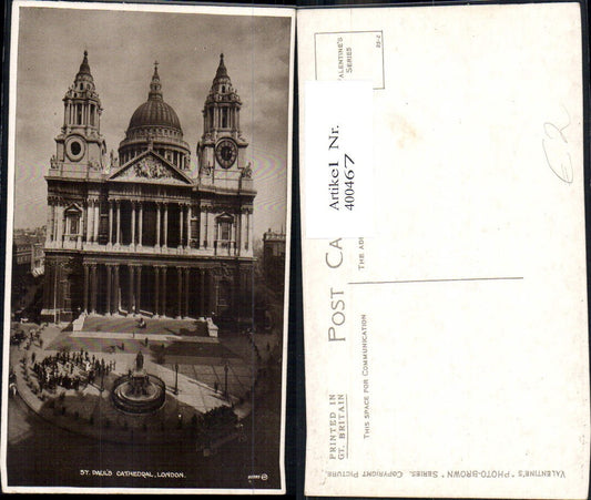 400467,Kirche London St Pauls Cathedral Kathedrale