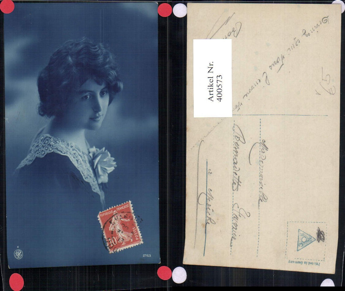400573,Fotokunst Frau Portrait pub NPG 2763
