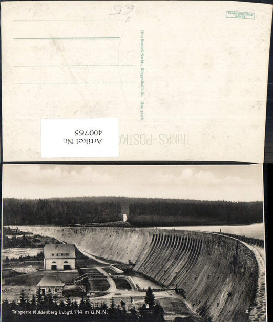 400765,Talsperre Muldenberg i. Vogtland pub Trinks
