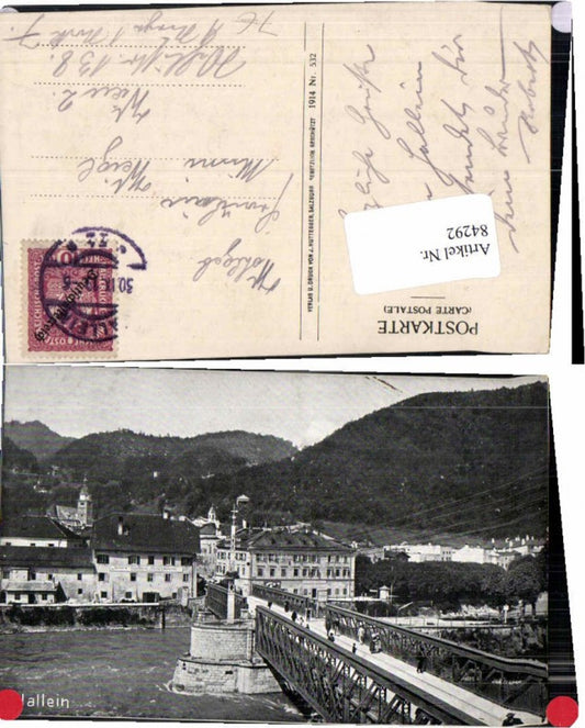 84292,Hallein Partie bei d. Brücke