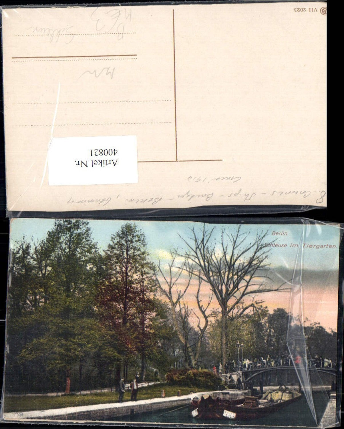 400821,Schleuse Berlin Tiergarten Brücke Schiff