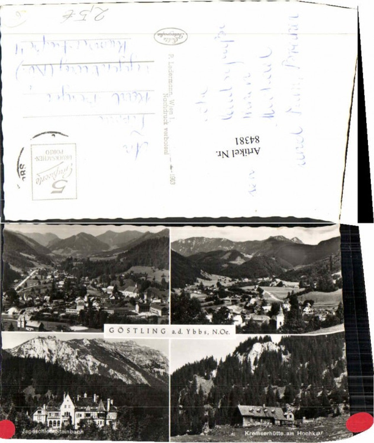 84381,Göstling a.d. Ybbs Kremserhütte Steinbach Hochkar