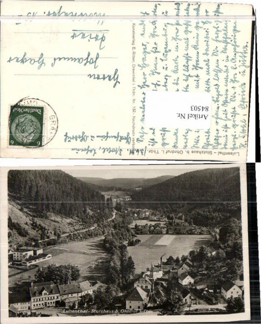 84503,Luisenthal Stutzhaus b. Ohrdruf in Thüringrn