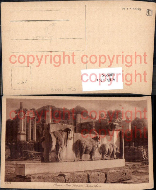 400998,Roma Rom Foro Romano Bassorilievi Relief Archäologie Ausgrabung