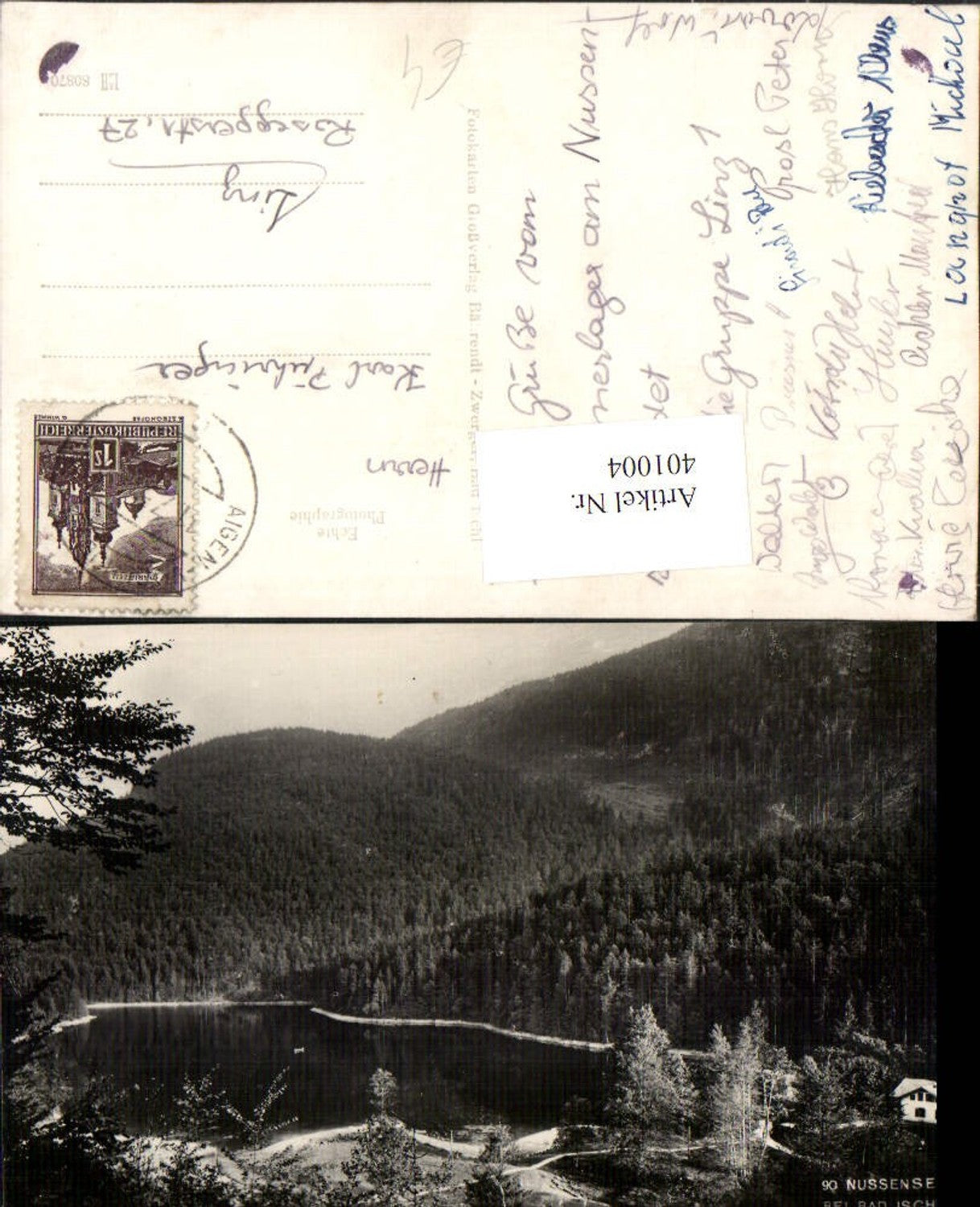 401004,Nussensee See b. Bad Ischl