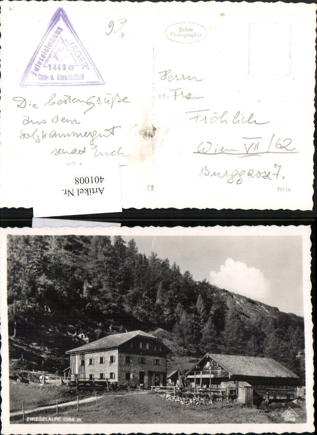 401008,Zwieselalpe Zwieselalm b. Gosau