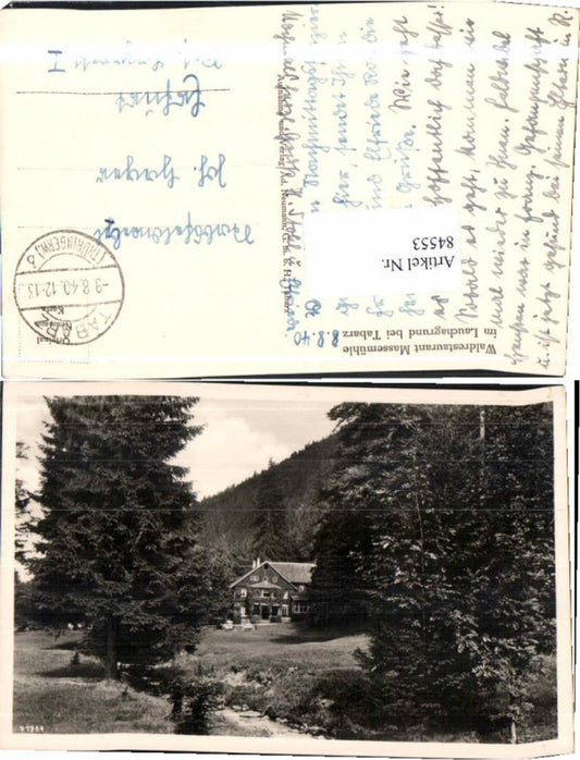 84553,Restaurant Massemühle Lauchagrund Tabarz