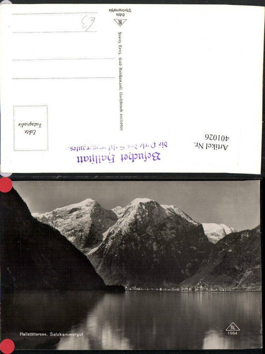 401026,Hallstättersee See m. Hallstatt Bergkulisse