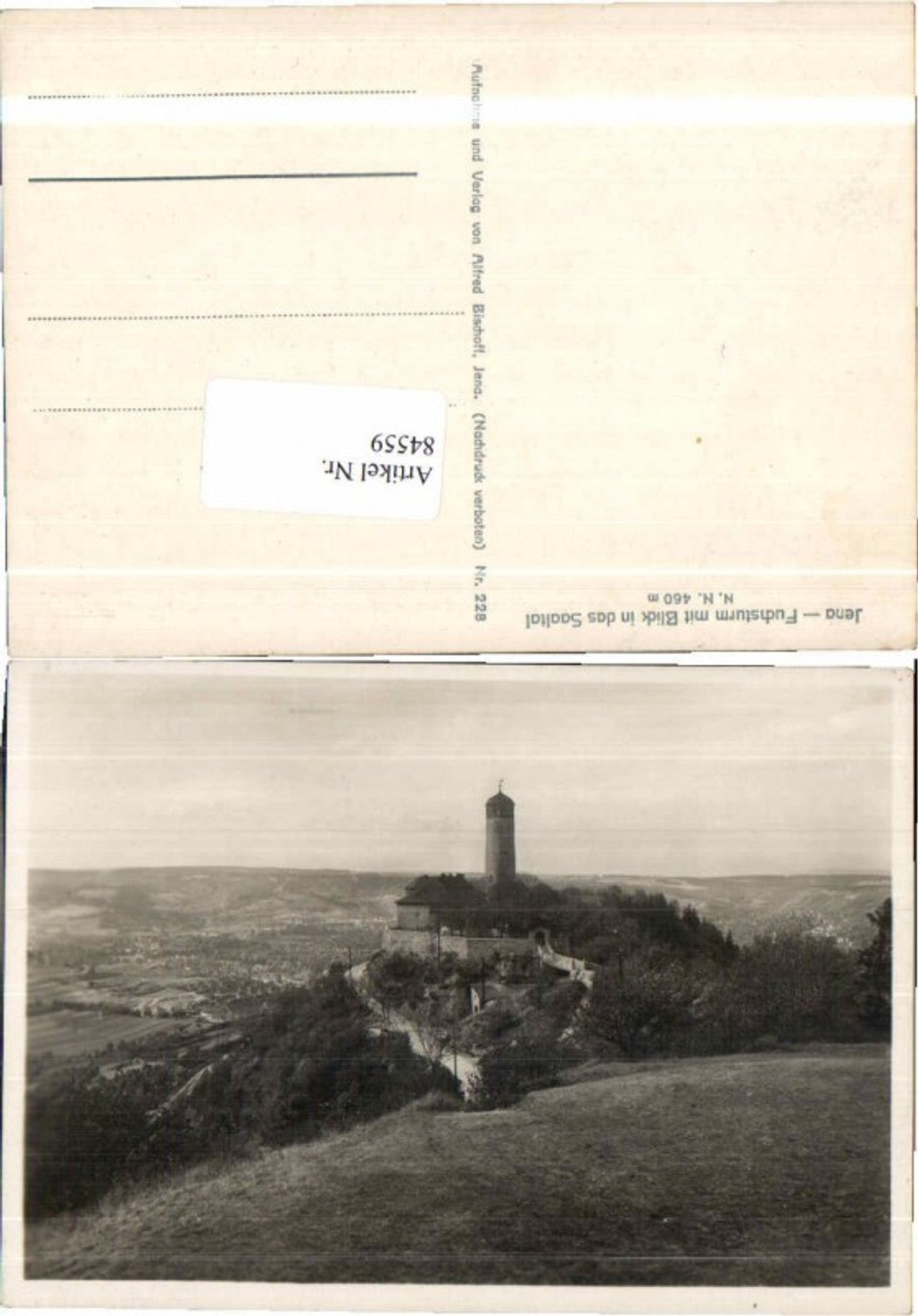 84559, Jena Fuchsturm Saaltal
