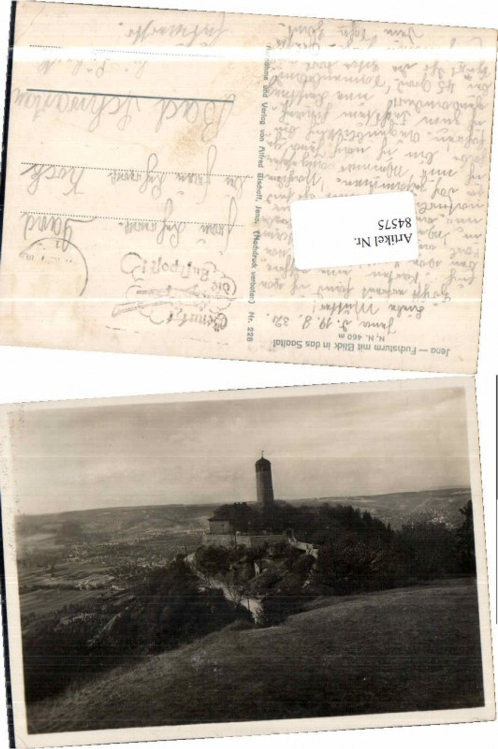 84575,Jena Fuchsturm Partie 1932