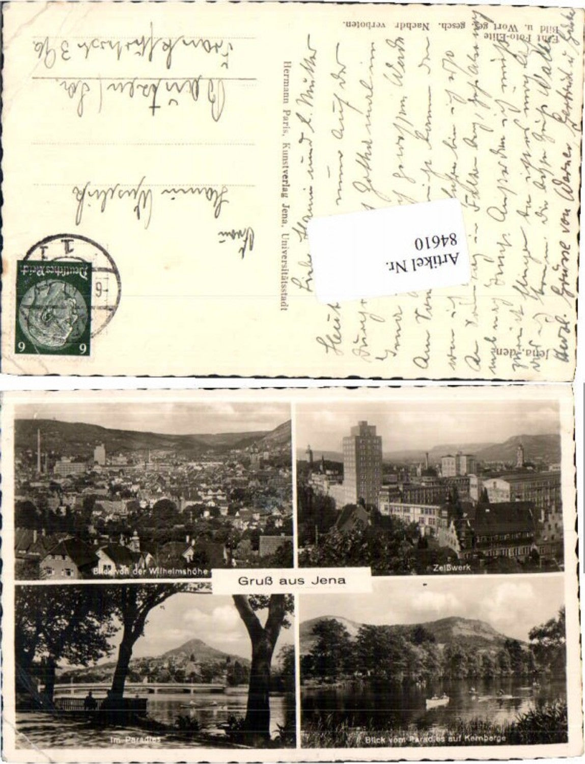 84610,Gruss aus Jena Mehrbild 1941