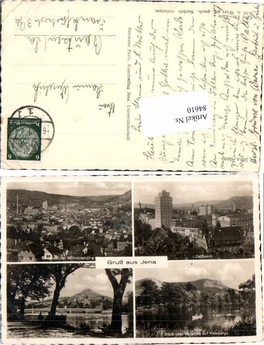 84610, Greetings from Jena, multi-image 1941