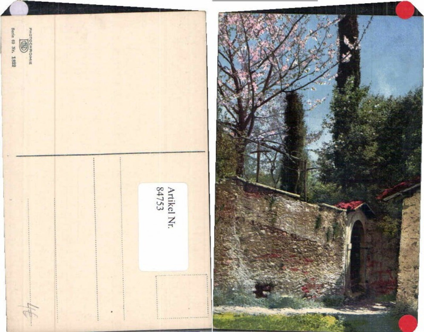 84753,Photochromie Ser. 69-1822 Südtirol Trentino Gardasee