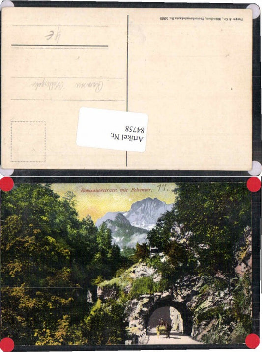 84758,Ramsau Berchtesgaden Felsentor Purger Co 5969