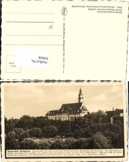 84808,Donauwörth Heiligkreuz um 1935