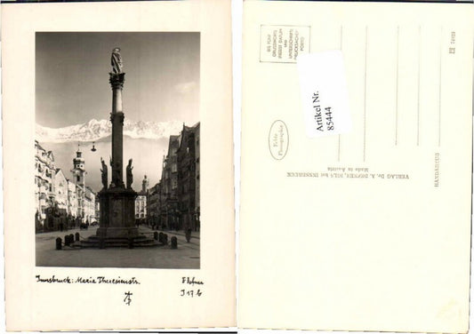 85444, Innsbruck Maria Theresienstrasse Defner I17b