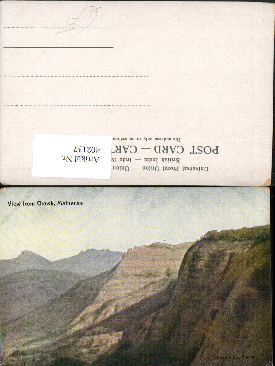 402137,India Matheran View from Chowk Bergkulisse