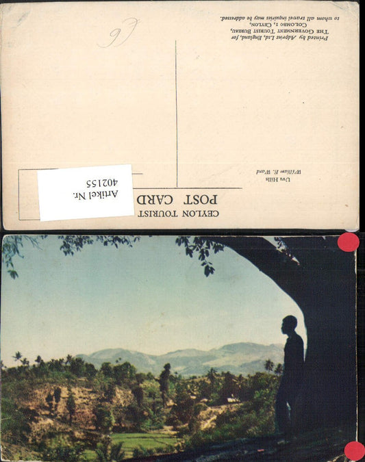 402155,Ceylon Uva Hills Bergkulisse