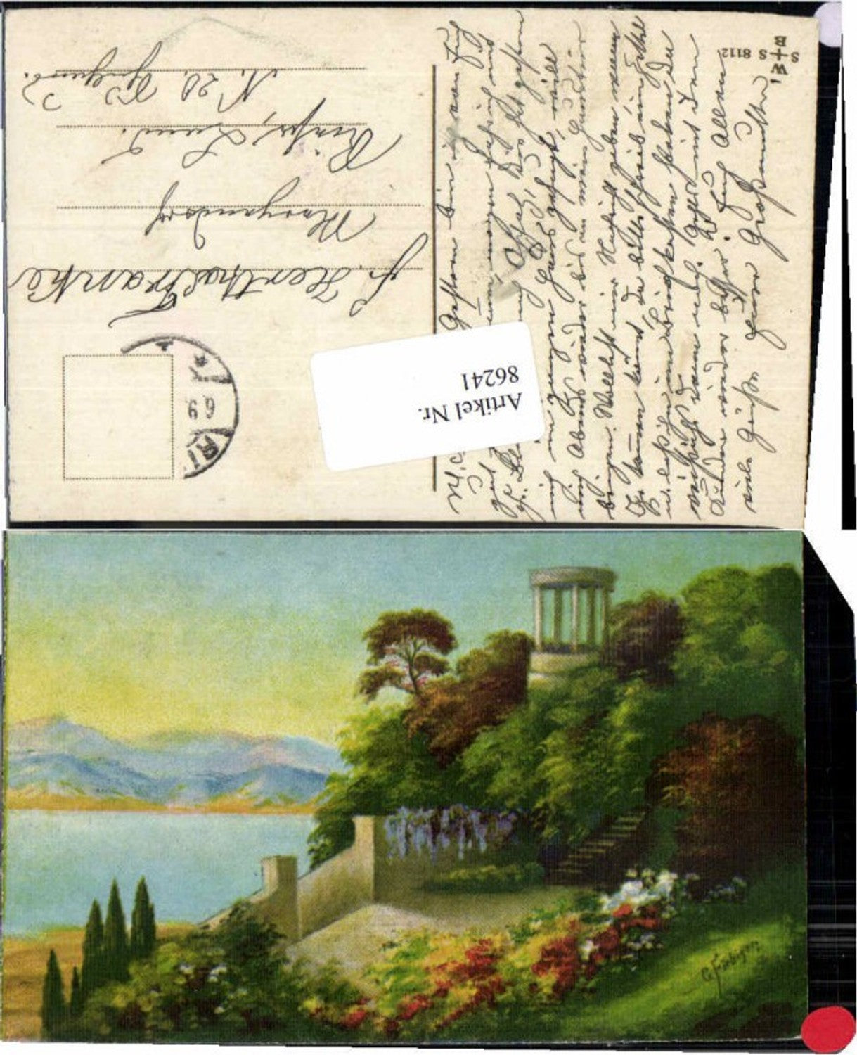 86241, G. Fiebiger Greek Temple