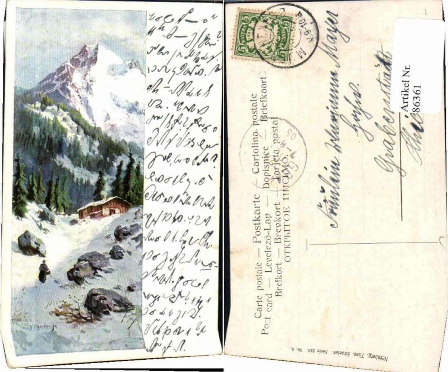 86361, Splitgerber jun. Mountains Tyrol Theo Stroefer 523-6