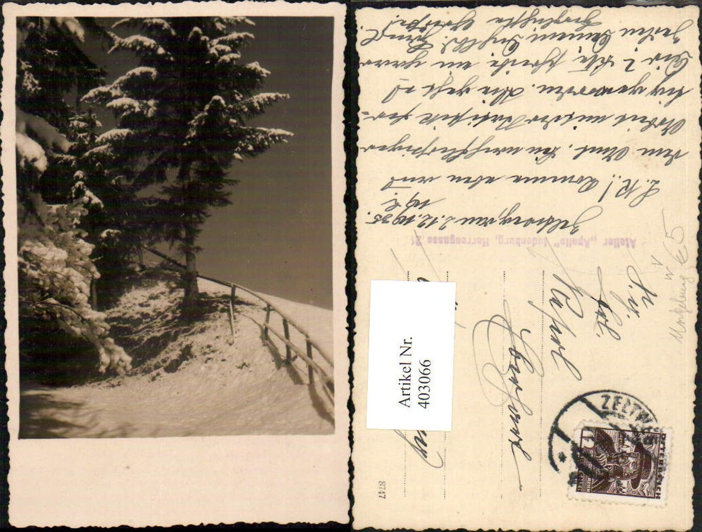 403066,Fotokunst Atelier Apollo Judenburg Winterlandschaft Bäume