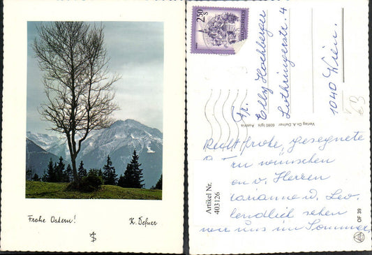 403126,Photographic Art Dr. Defner OF 39 Easter Landscape Mountain Scenery