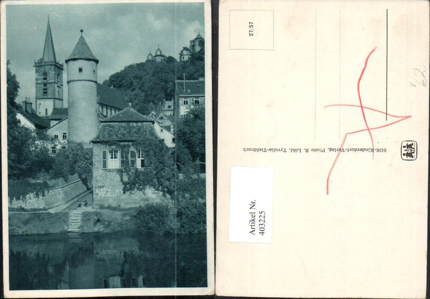 403225,SOS Kinderdorf 27/57 Kirchenturm Turm Türme
