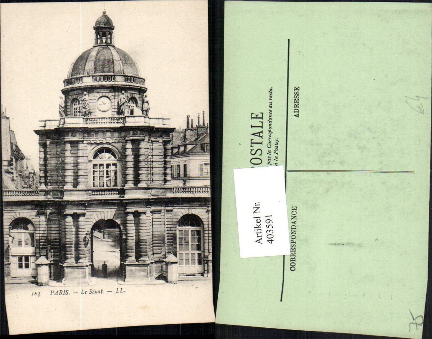 403591,Ile-de-France Paris Le Senat Gebäude