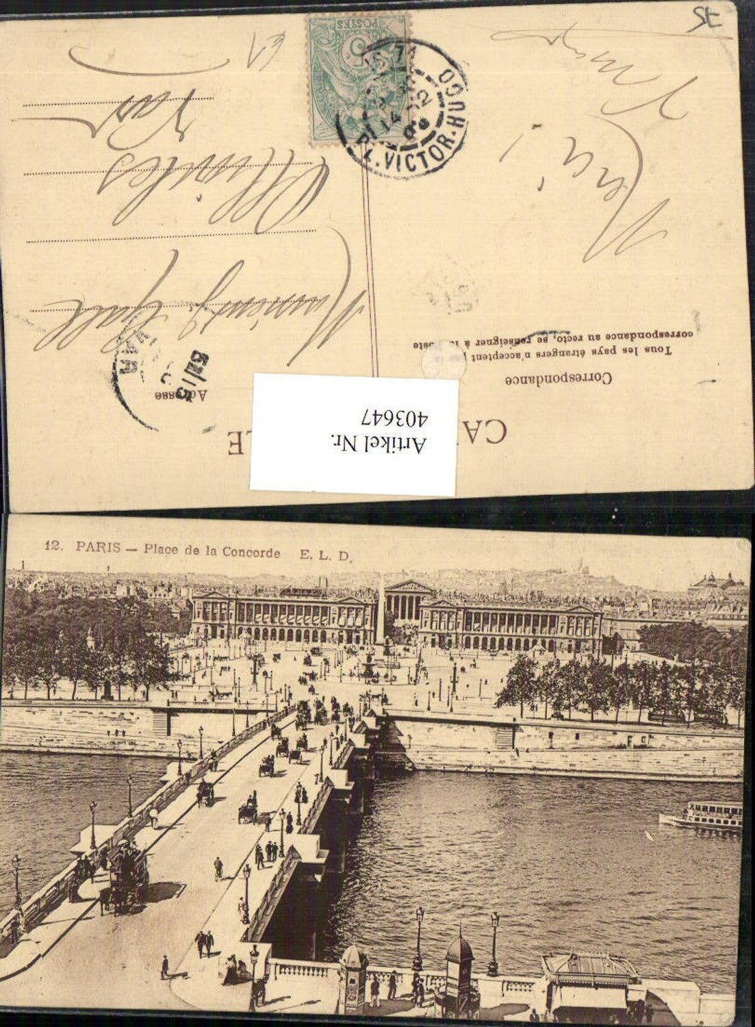 403647,Ile-de-France Paris Place de la Concorde Brücke Platz
