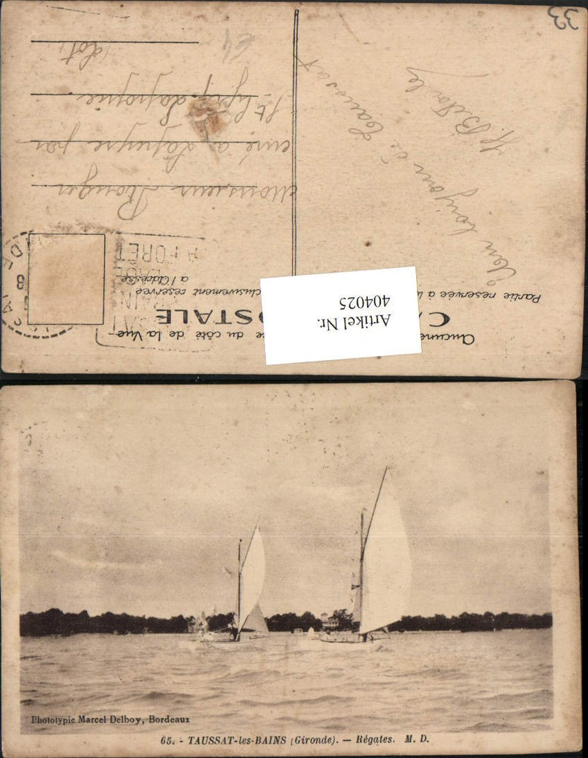404025,Aquitanien Gironde Taussat-les-Bains Regates Regatta Segelboote