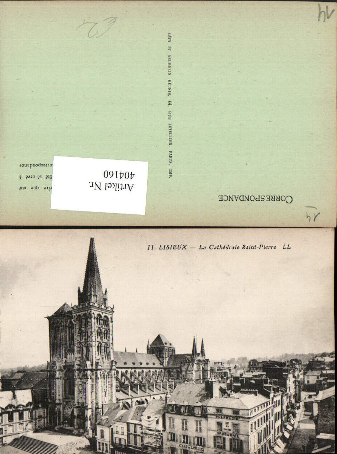 404160,Basse-Normandie Calvados Lisieux La Cathedrale Saint-Pierre Kirche