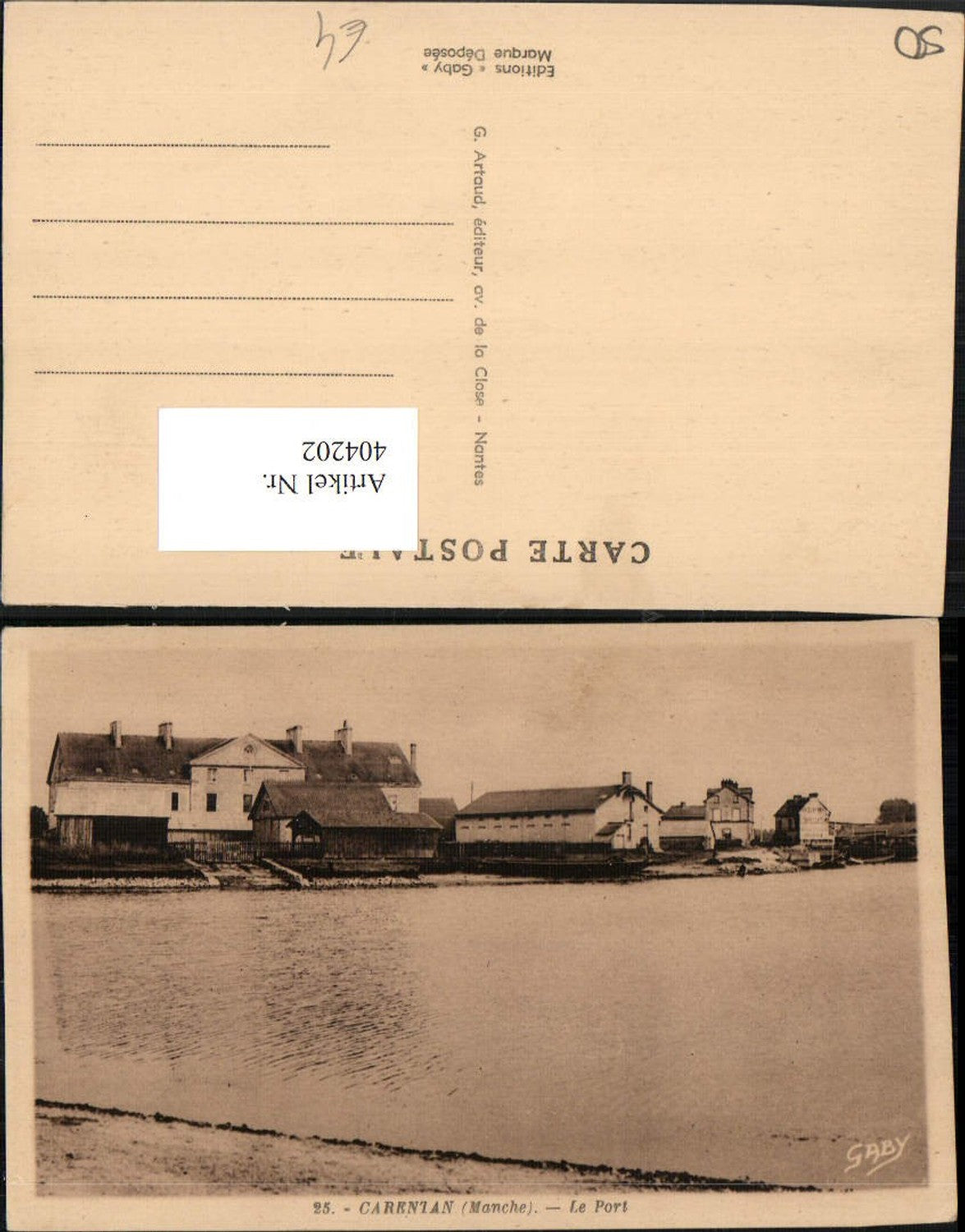 404202,Lower Normandy Manche Carentan Le Port harbor