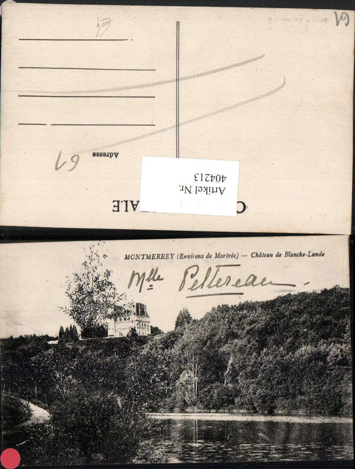 404213,Basse-Normandie Orne Montmerrey Chateau de Blanche-Lande Schloss