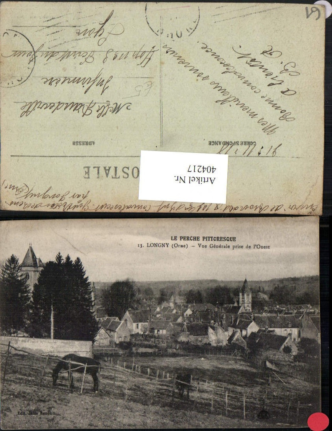 404217,Basse-Normandie Orne Longny Vue Generale prise de l'Ouest Totale
