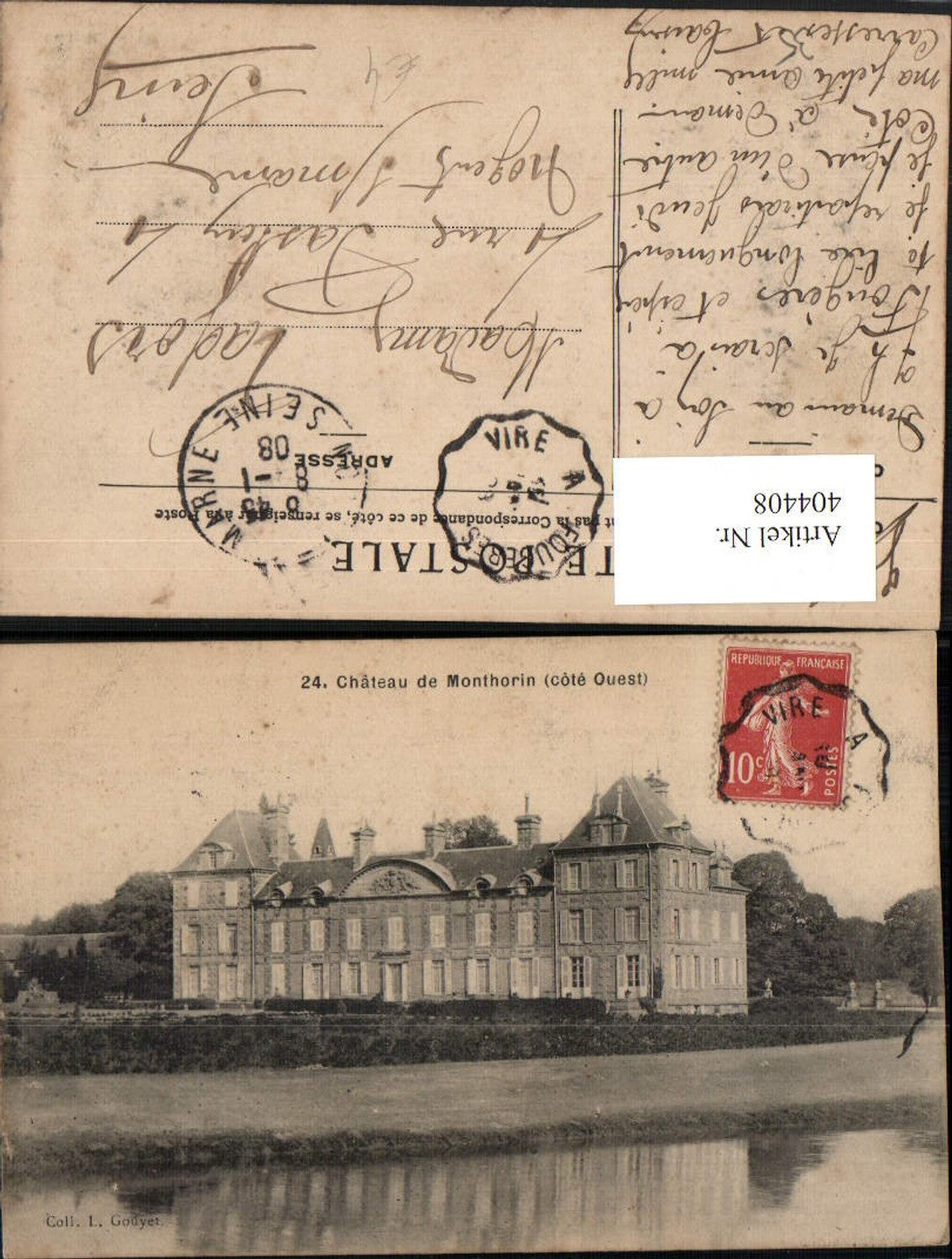 404408,Bretagne Ille-et-Vilaine Chateau de Monthorin Schloss