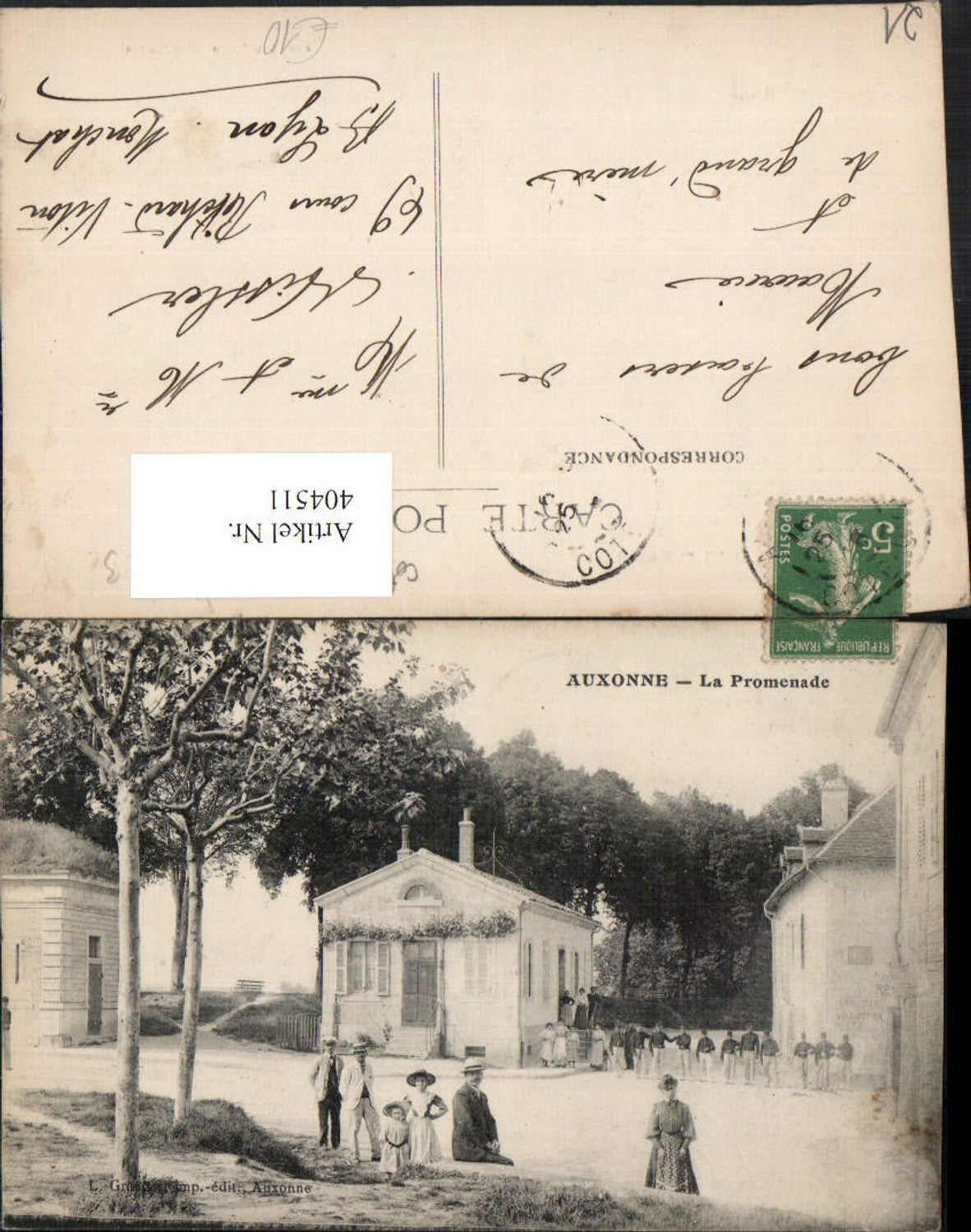 404511,Burgund Cote-Or Auxonne La Promenade