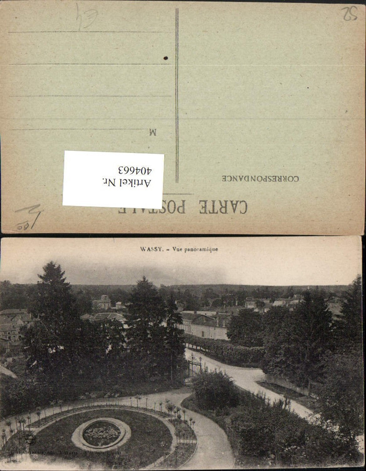 404663,Champagne-Ardenne Haute-Marne Wassy Vue panoramique Teilansicht