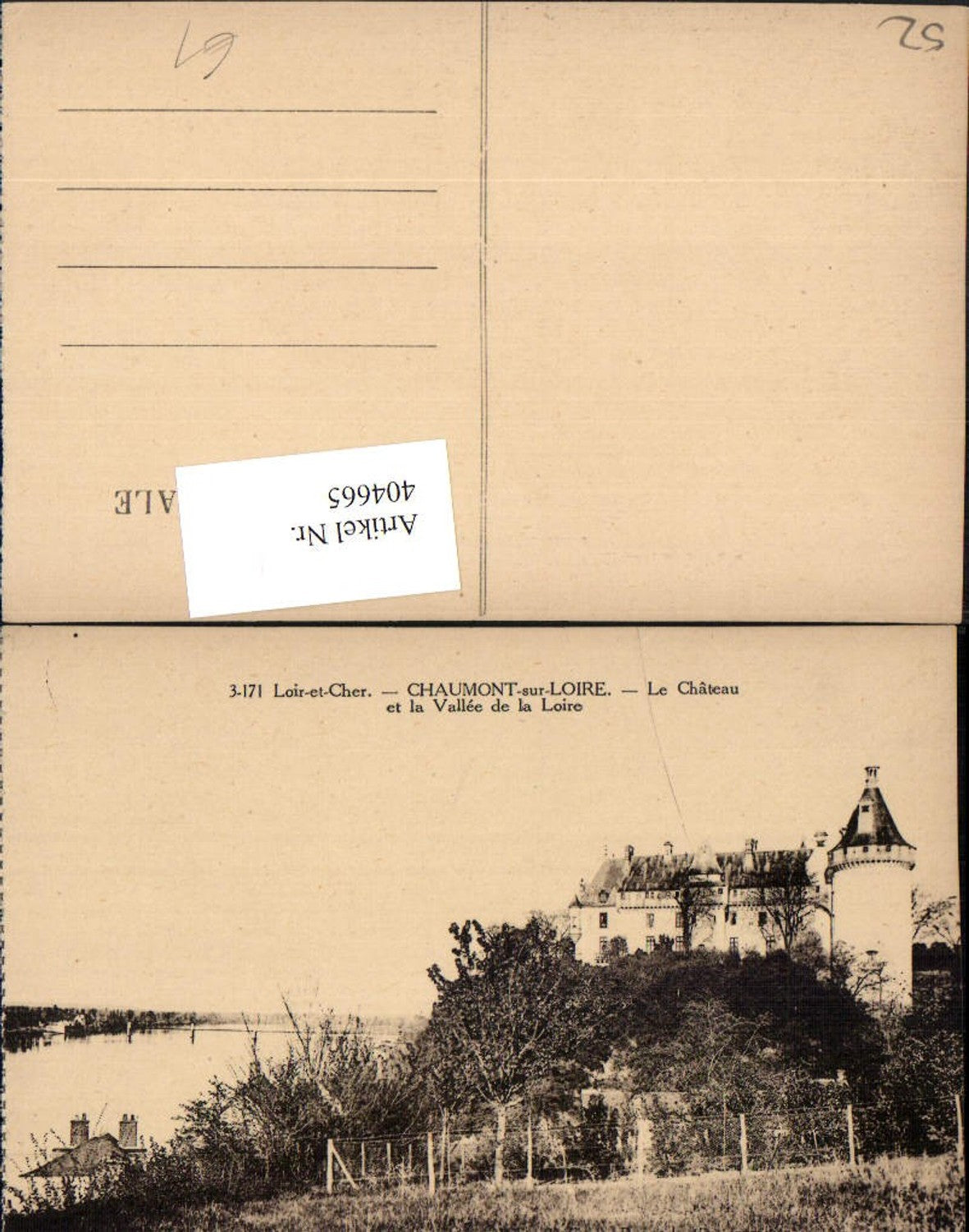 404665,Champagne-Ardenne Haute-Marne Chaumont-sur-Loire Le Chateau Castle