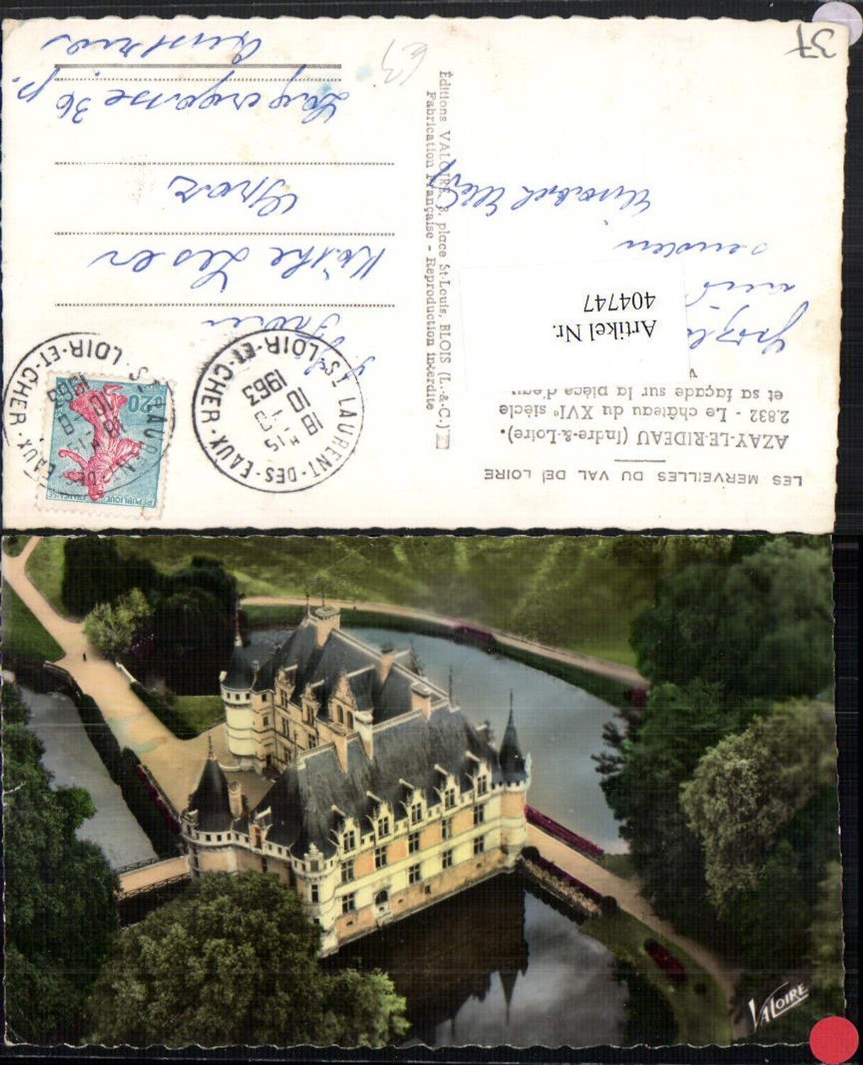 404747,Centre Indre-et-Loire Azay-le-Rideau Le Chateau Schloss