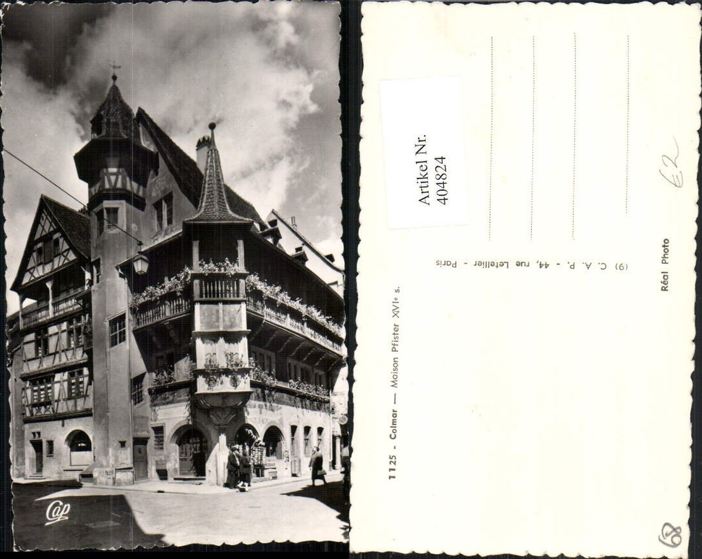 404824,Elsass Haut-Rhin Colmar Maison Pfister Haus Erker