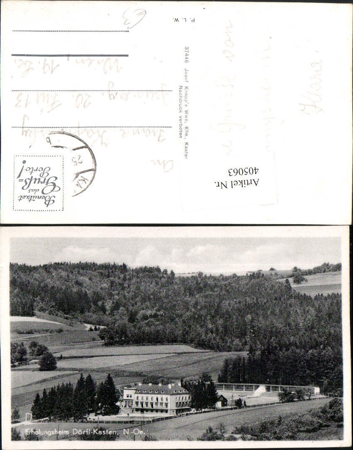 405063,Dörfl-Kasten Erholungsheim