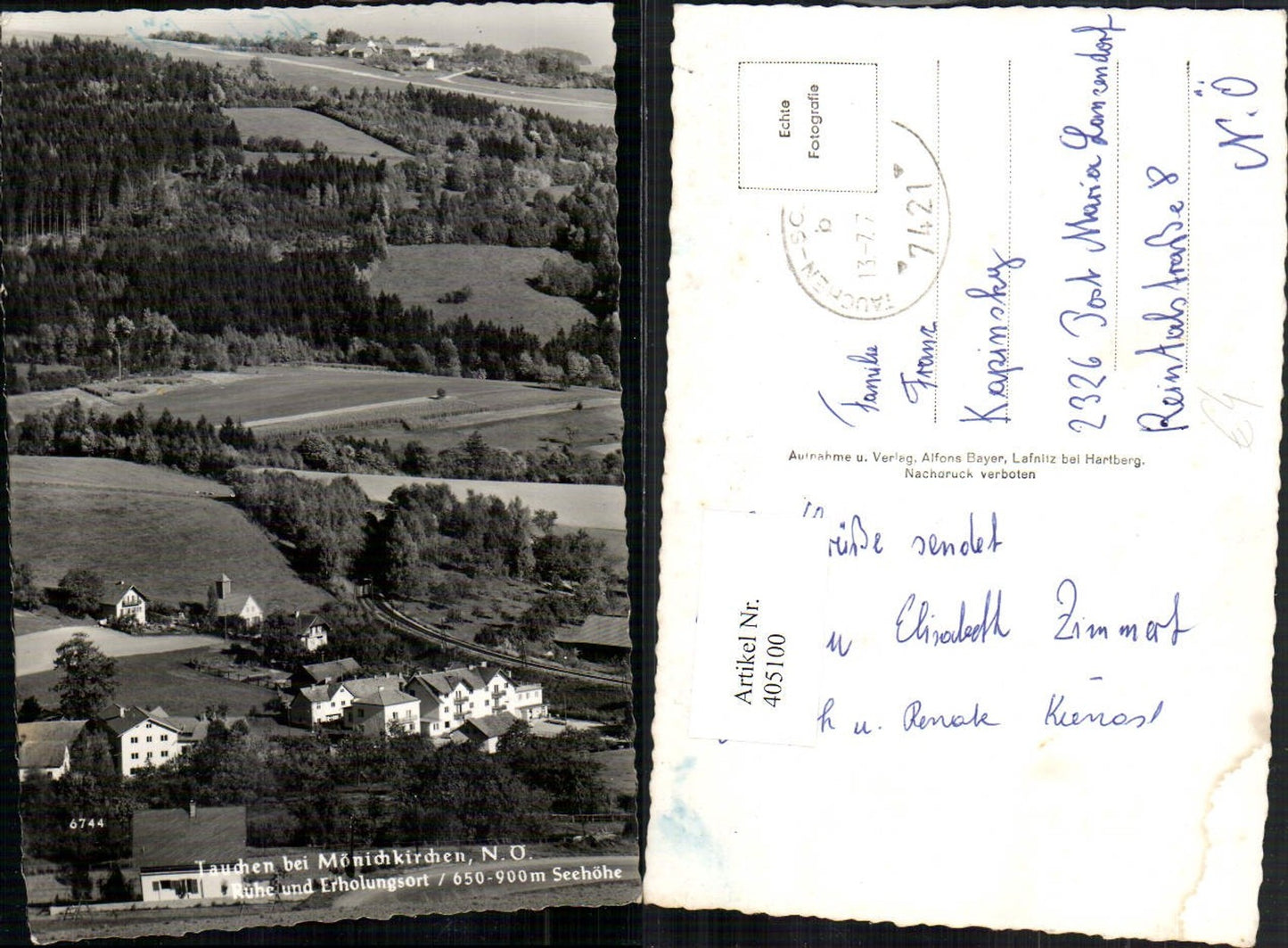 405100,Tauchen b. Mönichkirchen Teilansicht
