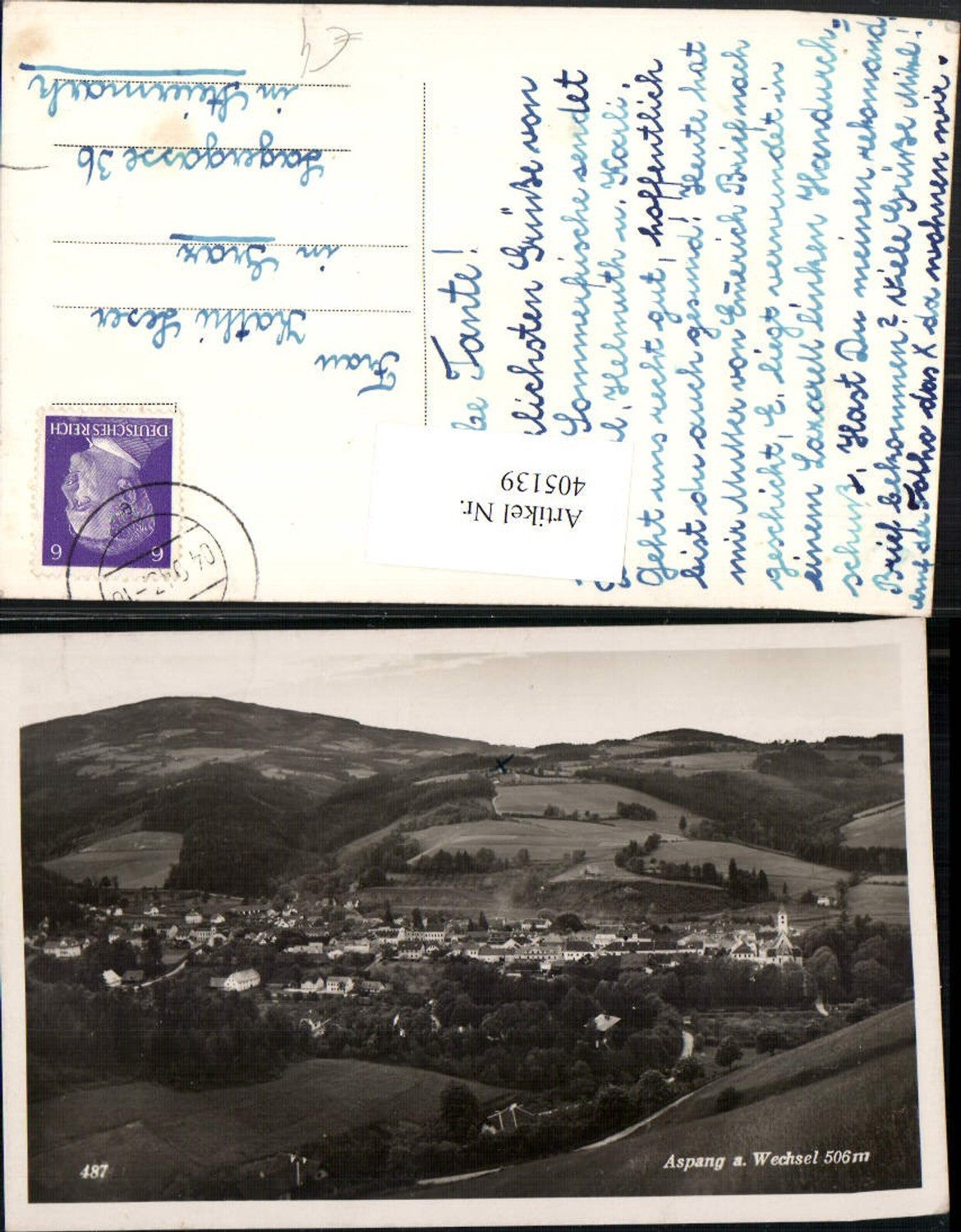 405139,Aspang am Wechsel Totale