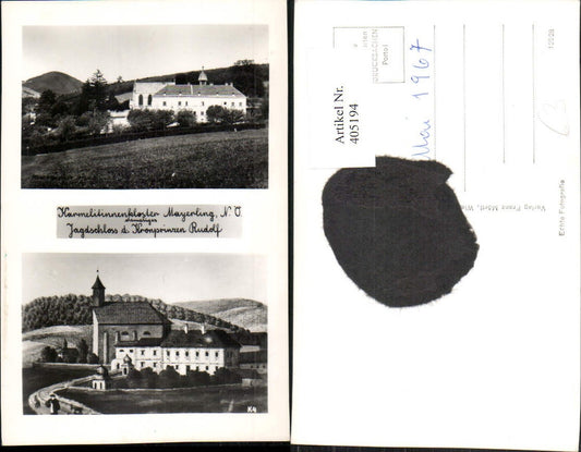 405194,Mayerling Karmelitinnenkloster Jagdschloss Mehrbildkarte