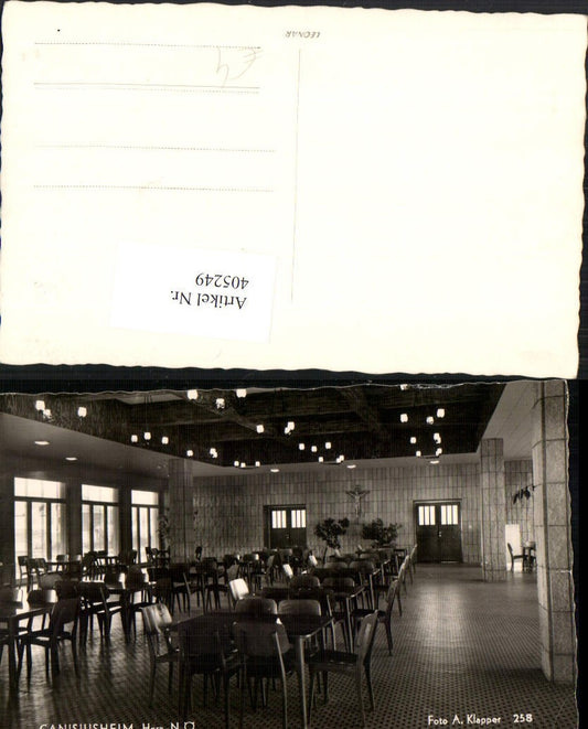 405249,Horn Canisiusheim Speisesaal Innenansicht