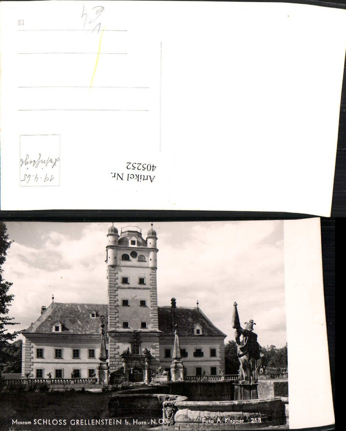 405252,Horn Museum Schloss Greillenstein pub Foto A. Klapper 268